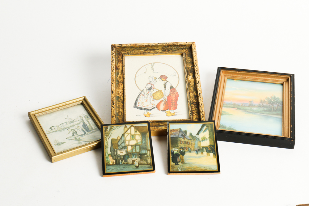 Vintage Dutch Wall Art Collection