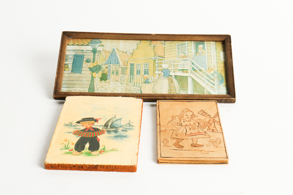 Vintage Dutch Wall Art Collection