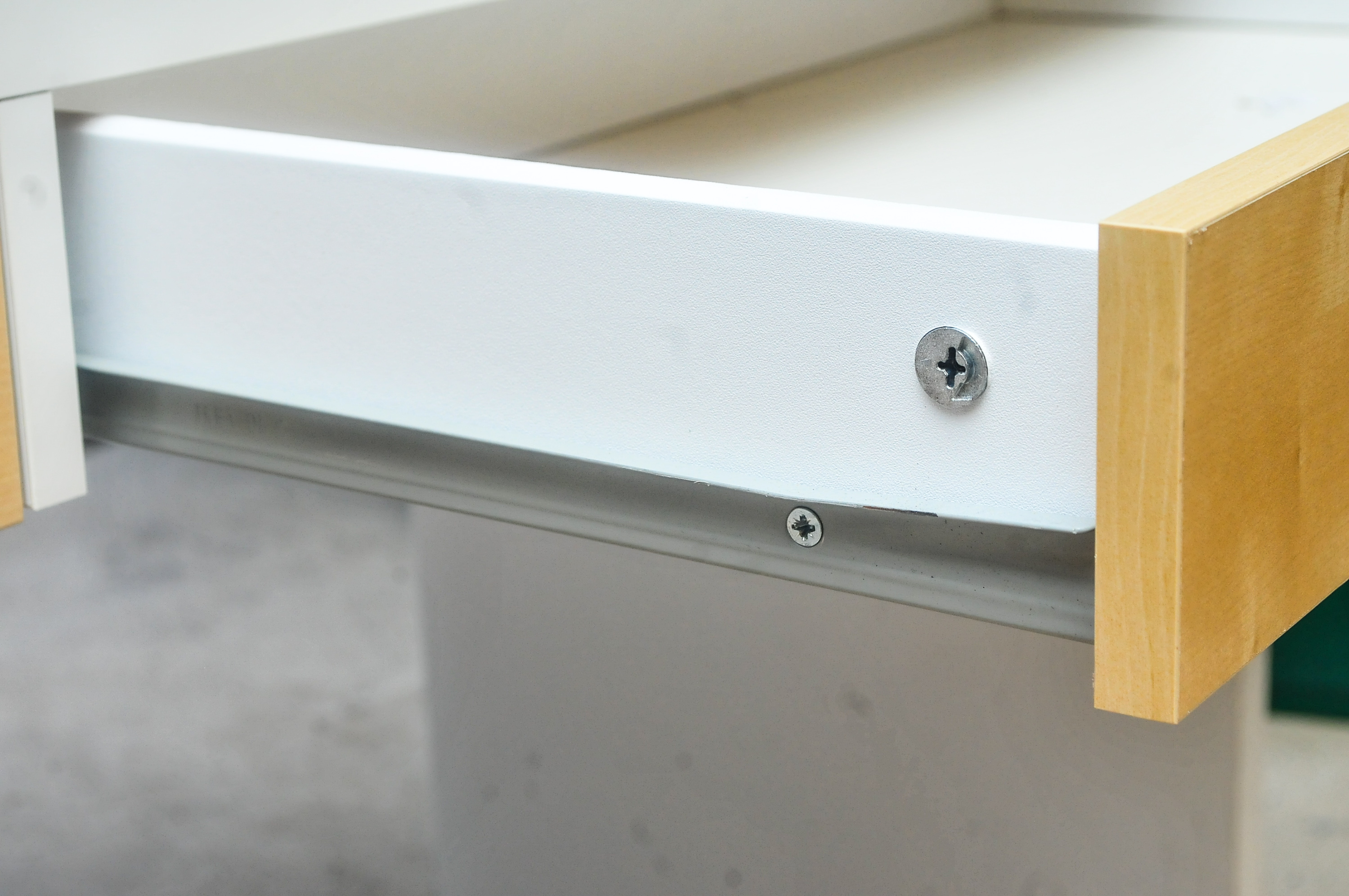 Pair of White Modern Desks