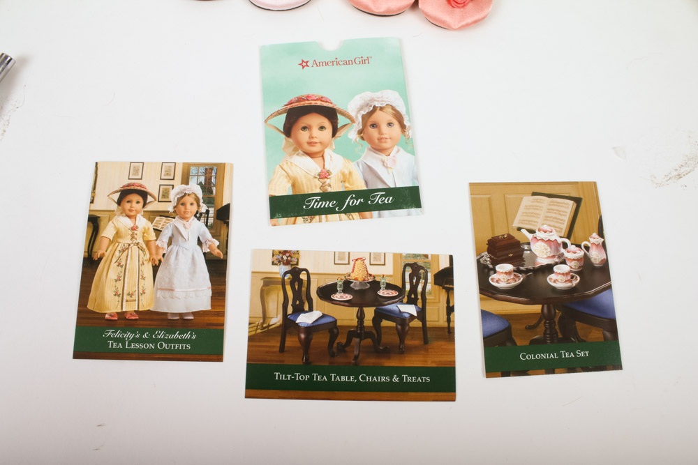 "Time for Tea with Elizabeth and Felicity" American Girl Doll Clothing Accessories