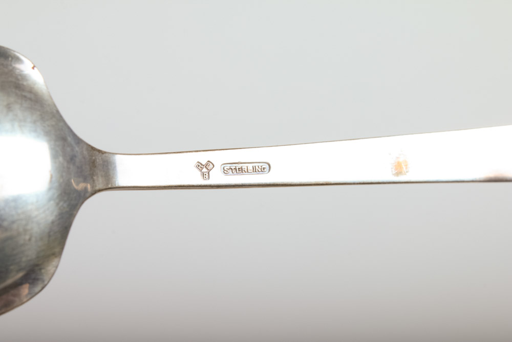 73-Piece Chased Classic Lunt Sterling Silver Flatware with Chest