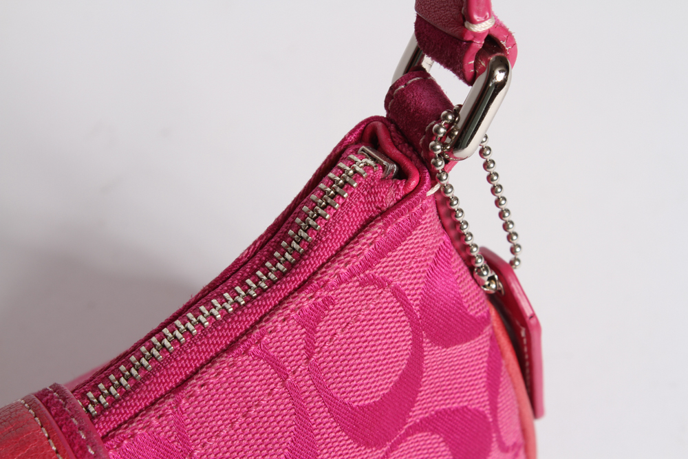 Pink Coach Monogram Demi Bag