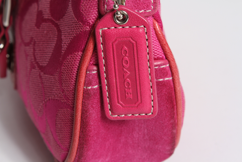 Pink Coach Monogram Demi Bag