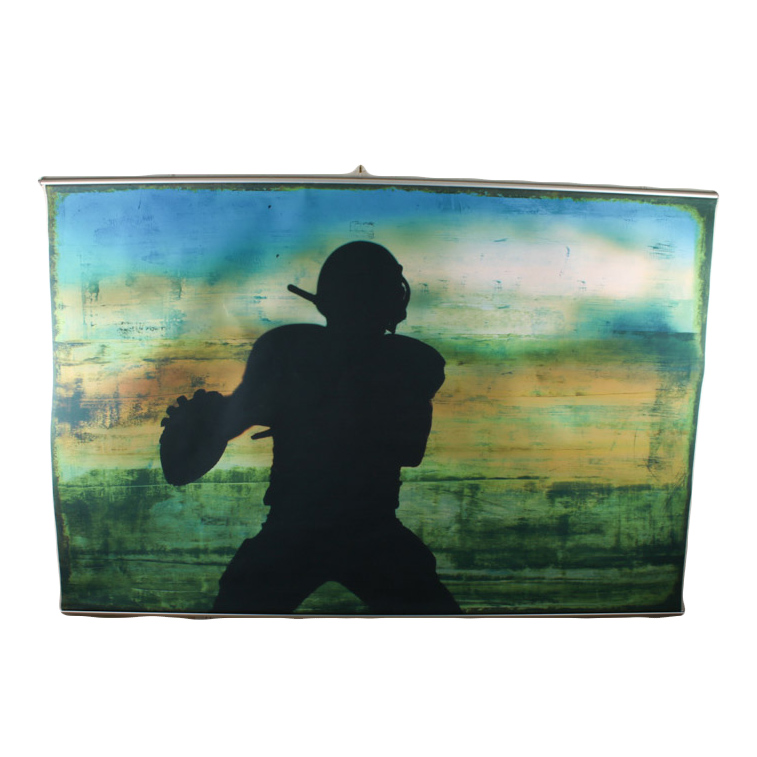 Football Wall Mural from Pottery Barn Teen