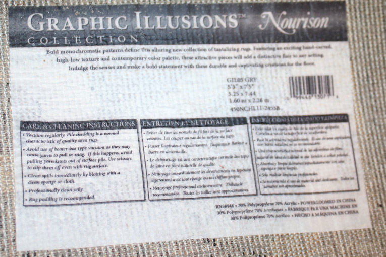 Nourison Area Rug from "Graphic Illusions" Collection
