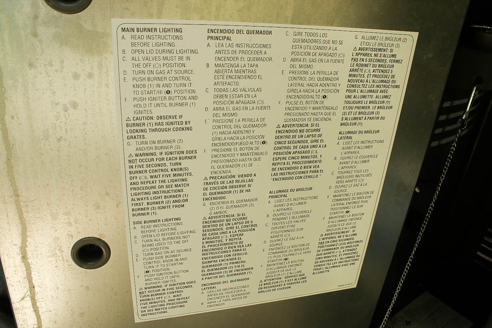 Weber Spirit E-210 Propane Gas Grill