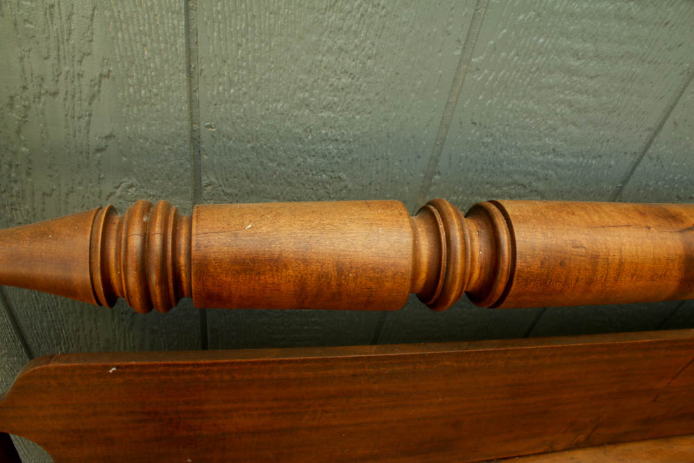 Antique Maple Full Size Bed Headboard and Footboard