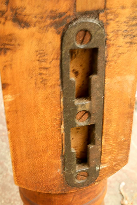 Antique Maple Full Size Bed Headboard and Footboard