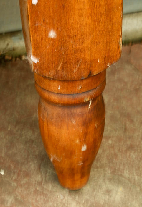 Antique Maple Full Size Bed Headboard and Footboard