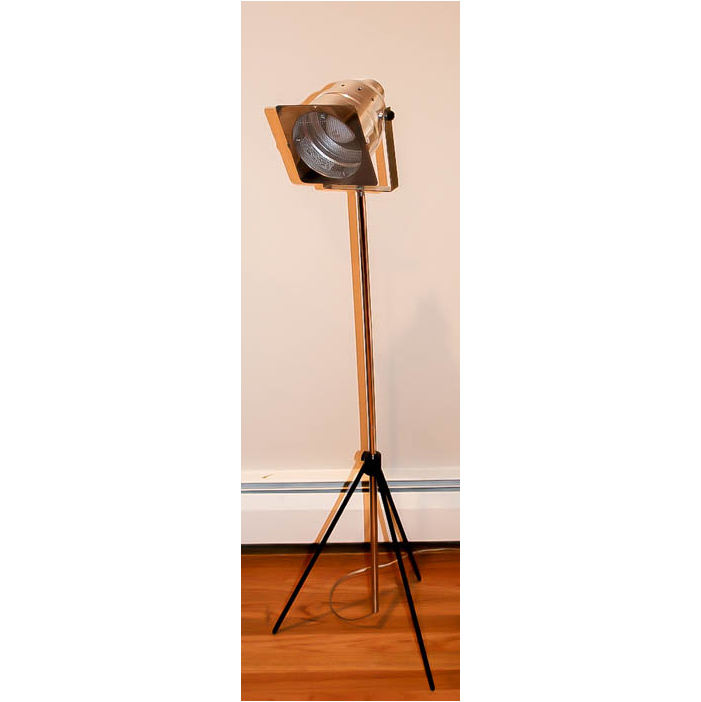 Industrial Spotlight Style Floor Lamp