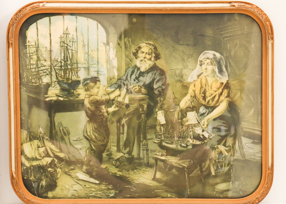 Trio of Dutch Framed Art