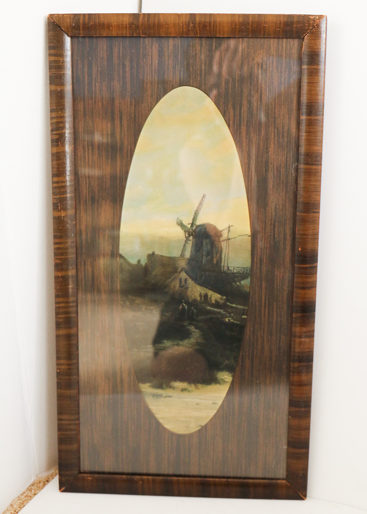 Trio of Dutch Framed Art