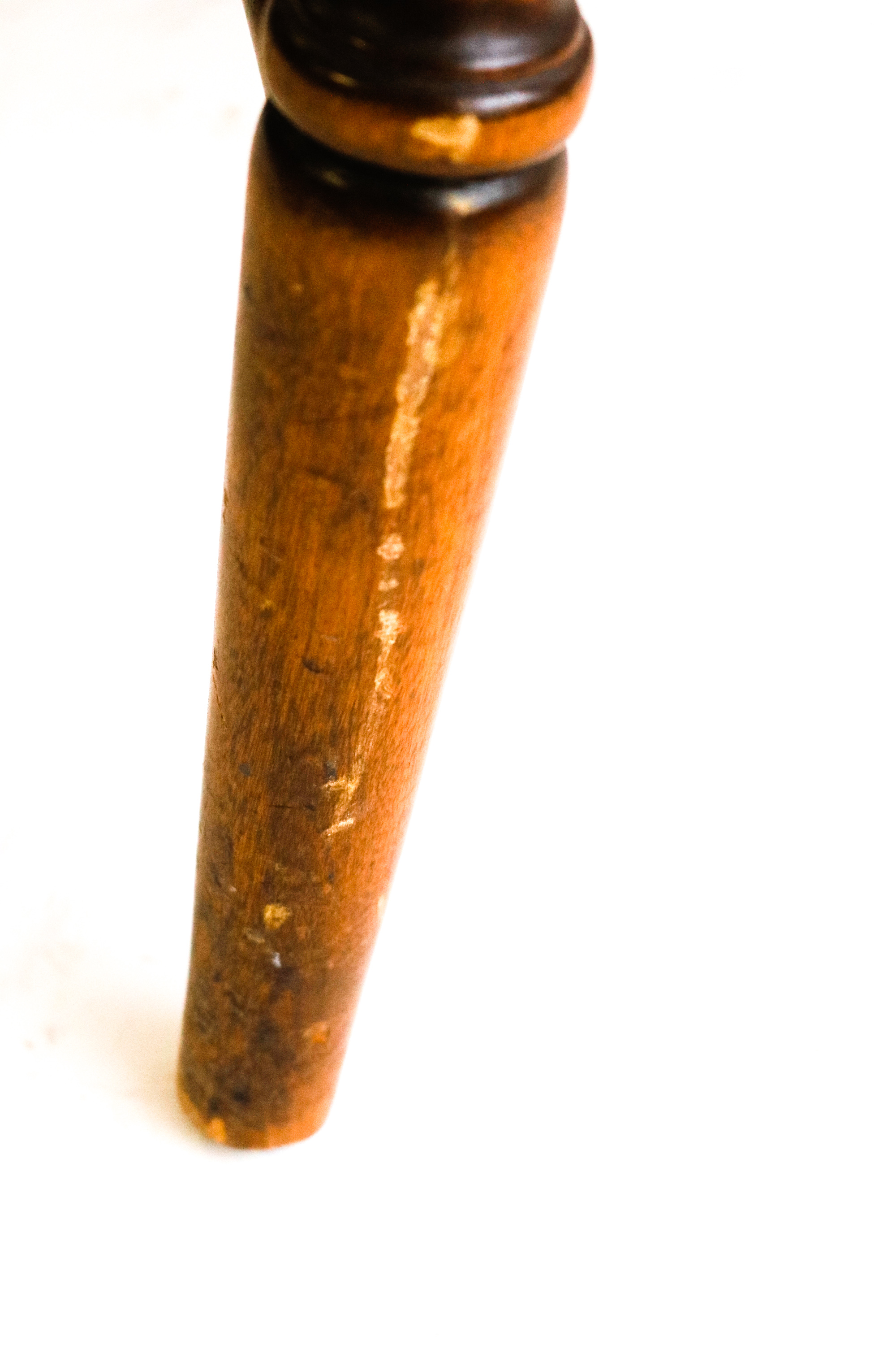 Windsor Style Chair and Wooden Rocking Chair