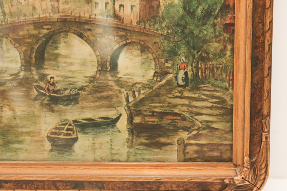 Collection of Vintage Dutch Pastoral Art