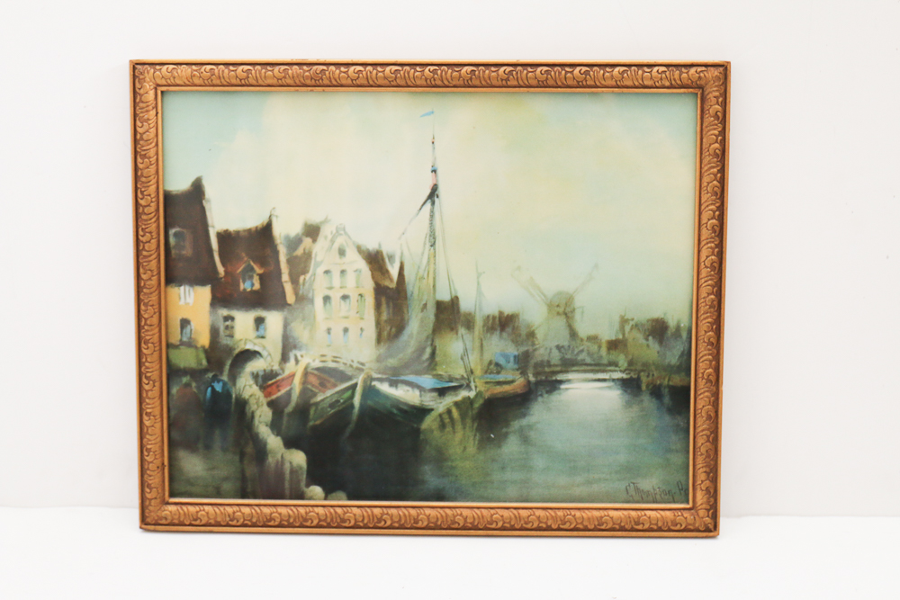 Collection of Vintage Dutch Pastoral Art