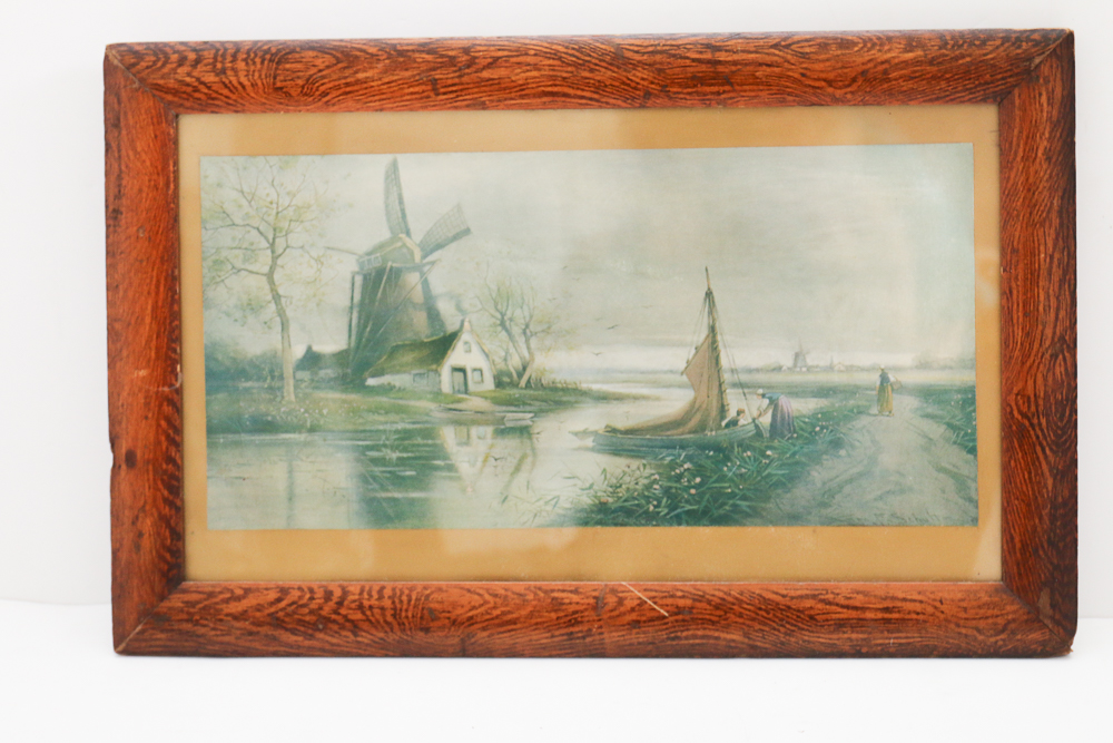 Collection of Vintage Dutch Pastoral Art
