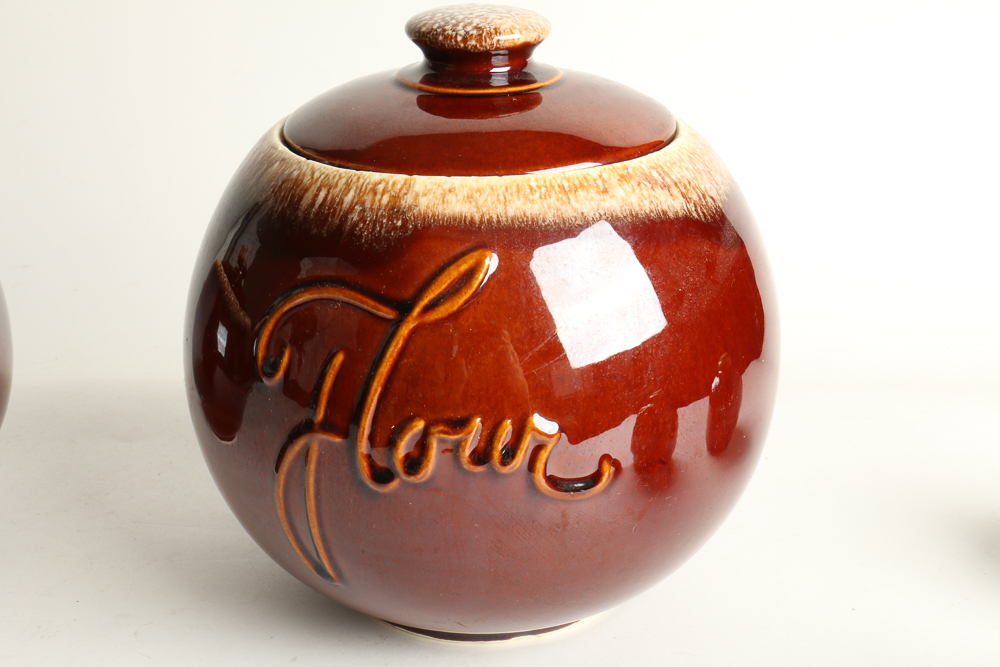 Hull Pottery Canister Set