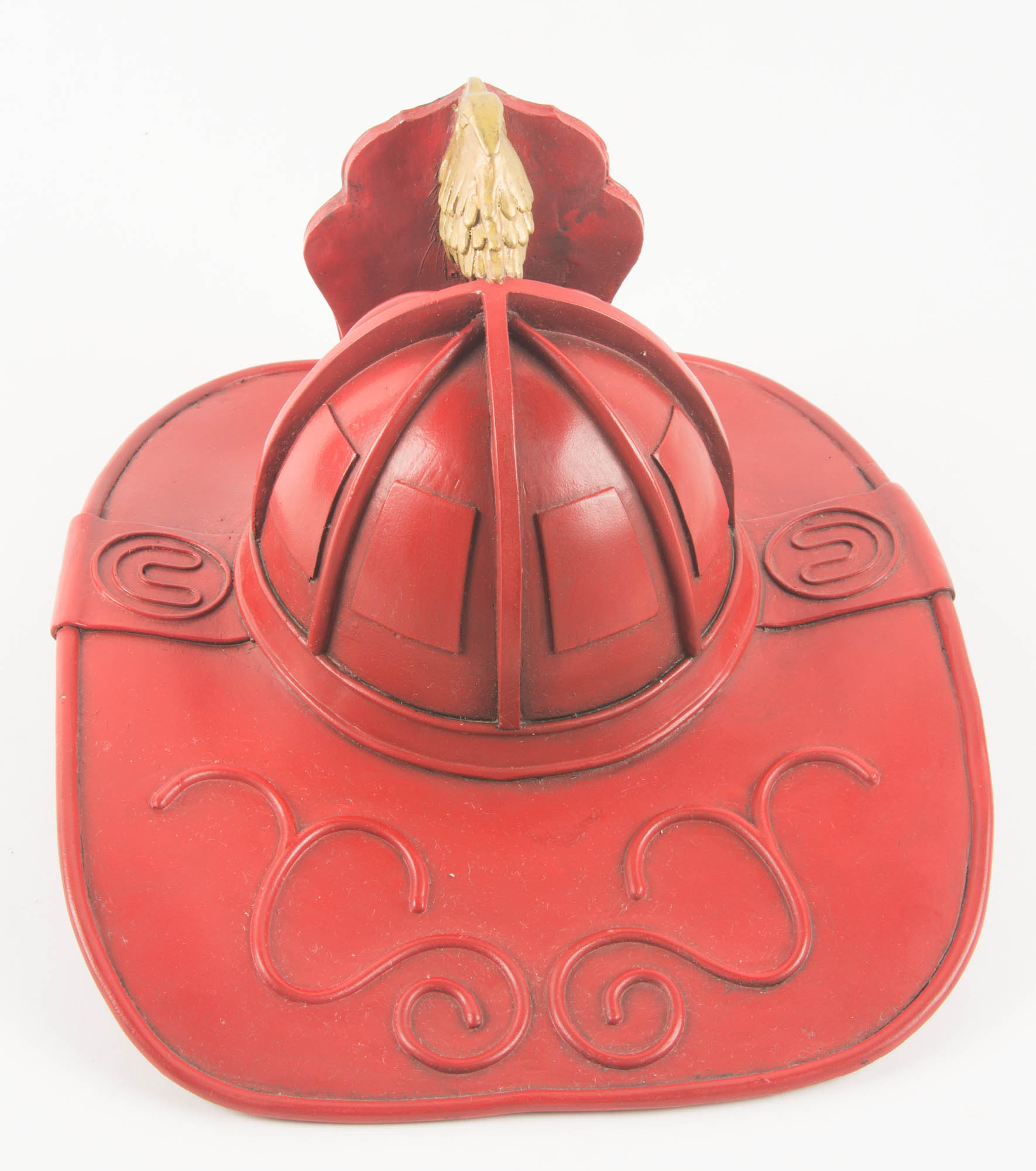 Fire Captain Helmet Coin Bank