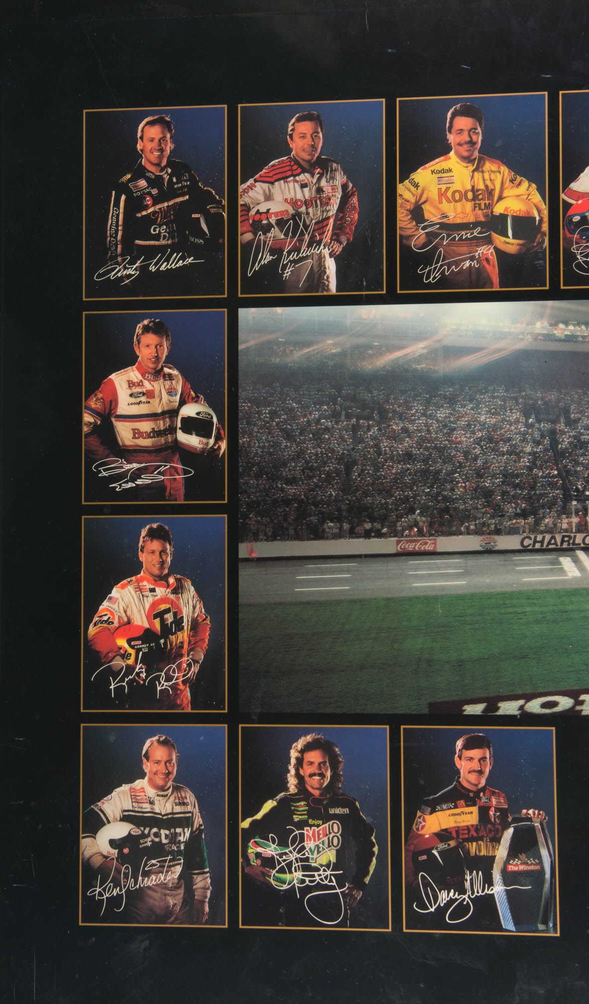 NASCAR 1992 Winston Cup Commemorative Wall Art