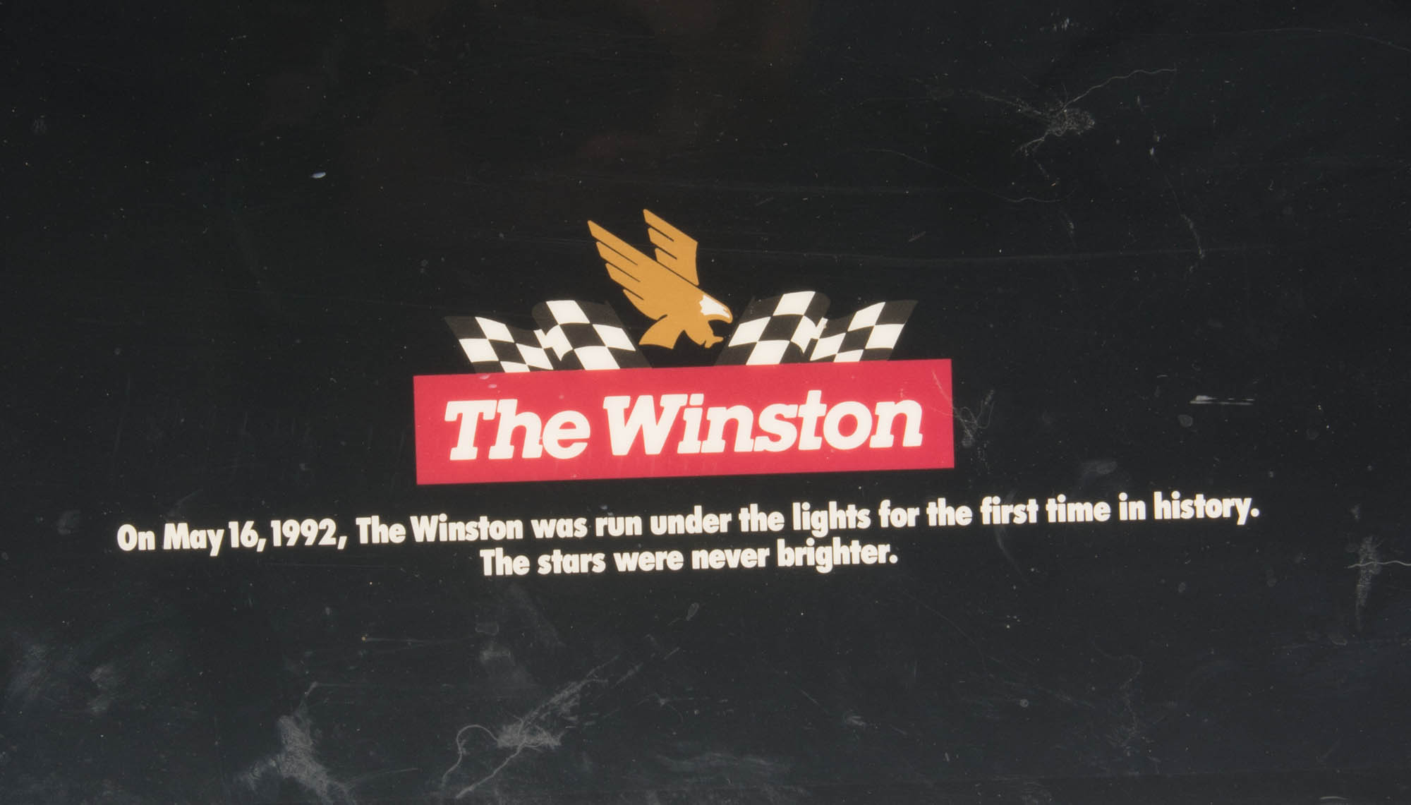 NASCAR 1992 Winston Cup Commemorative Wall Art