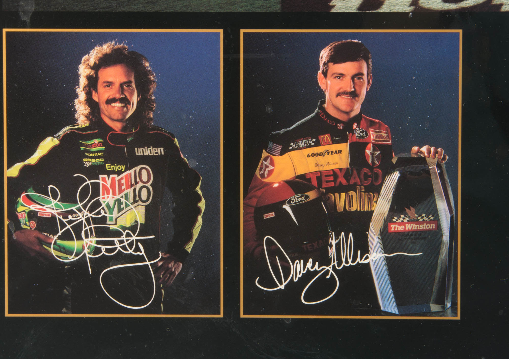 NASCAR 1992 Winston Cup Commemorative Wall Art