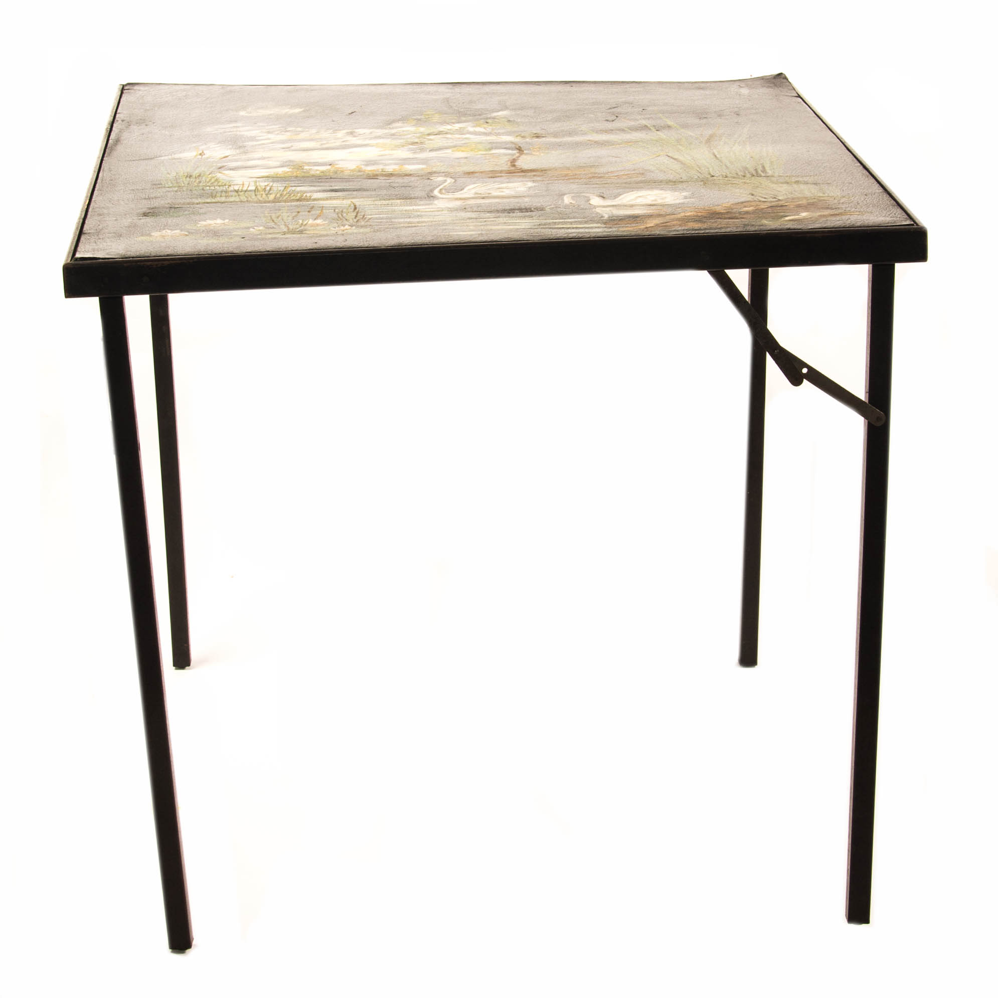 Vintage Painted Folding Table