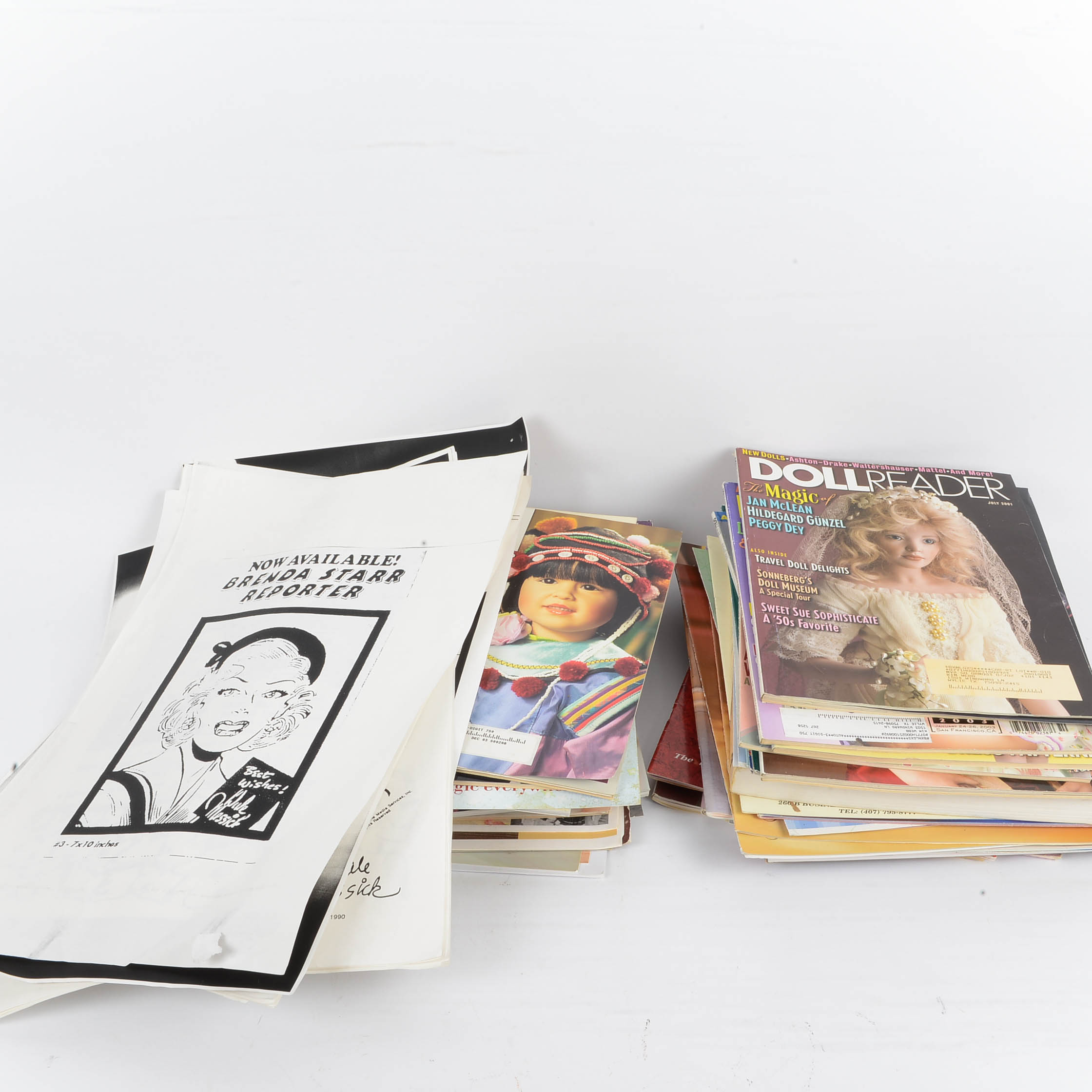 Collection of Vintage Doll Reader Magazines