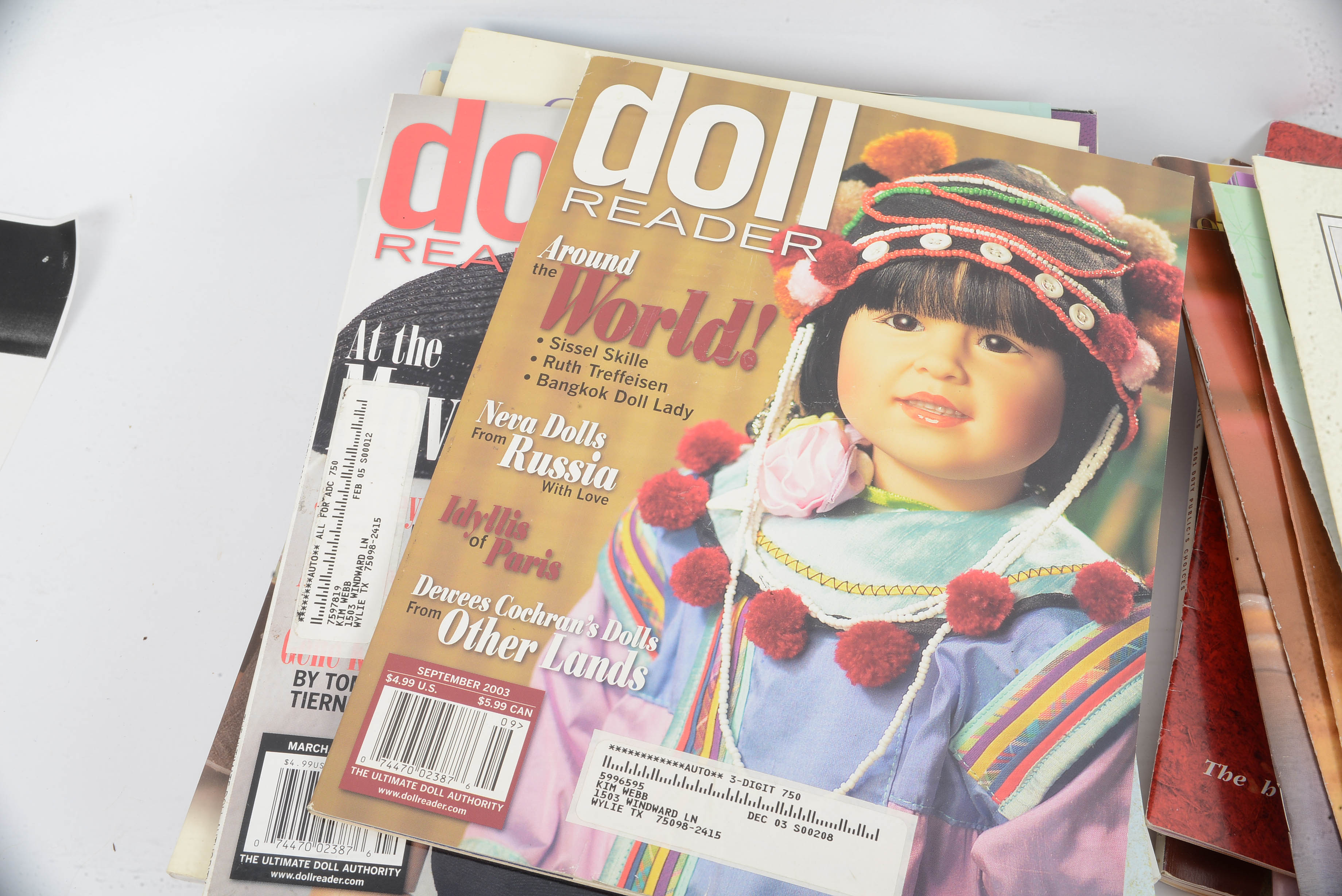 Collection of Vintage Doll Reader Magazines