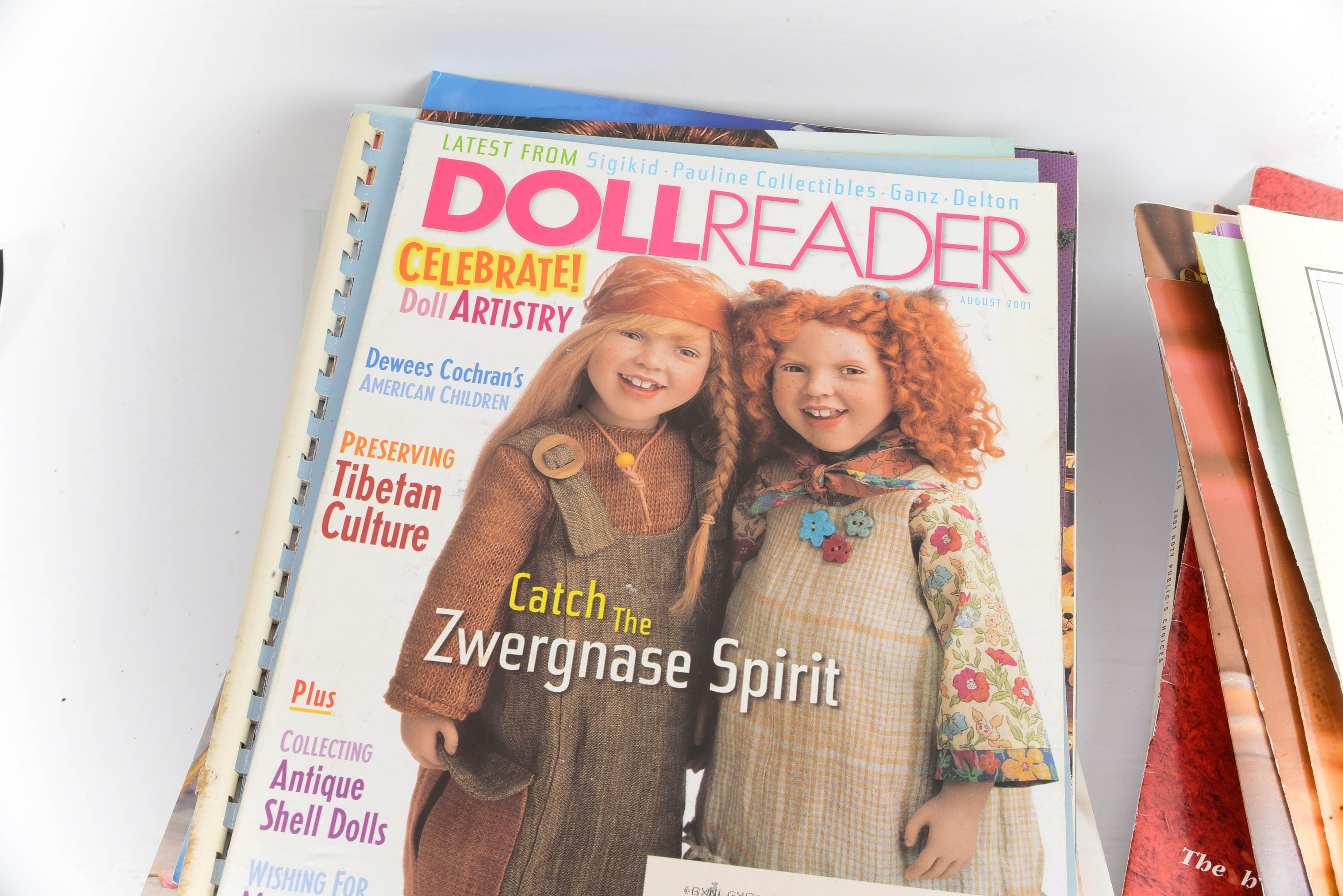 Collection of Vintage Doll Reader Magazines