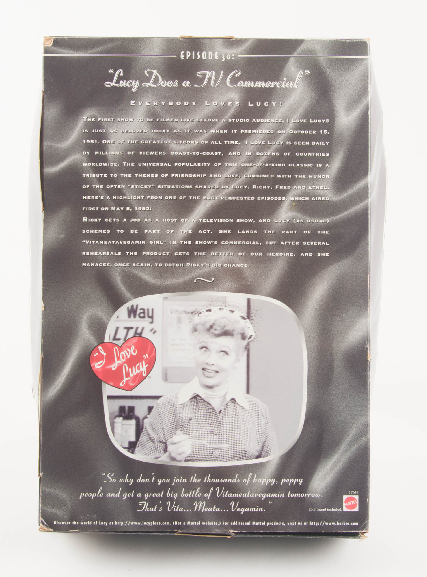 Mattel "I Love Lucy" Collector Edition Lucy Doll