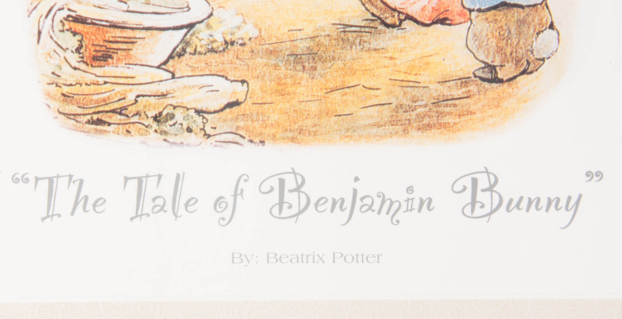 Quartet of Beatrix Potter Nursery Prints