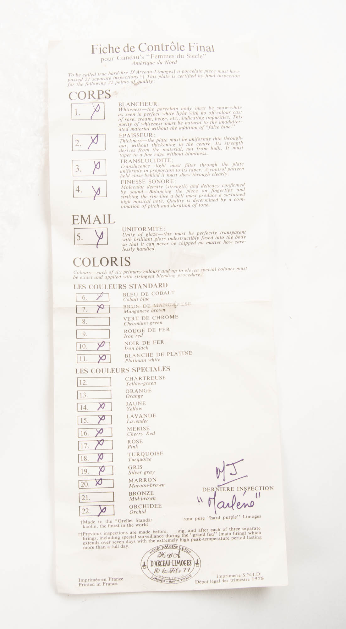 Limoges Collector Plates