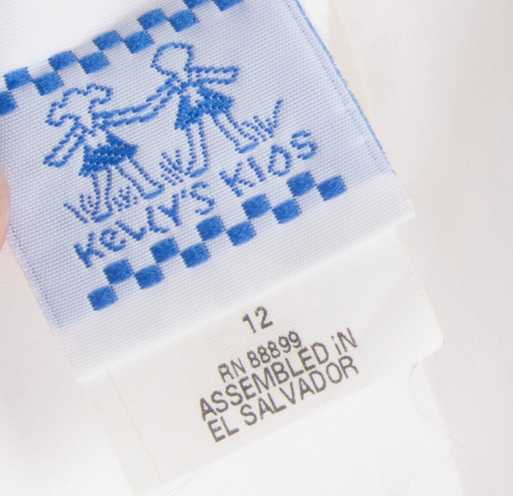 Kelly's Kids White Linen Dress