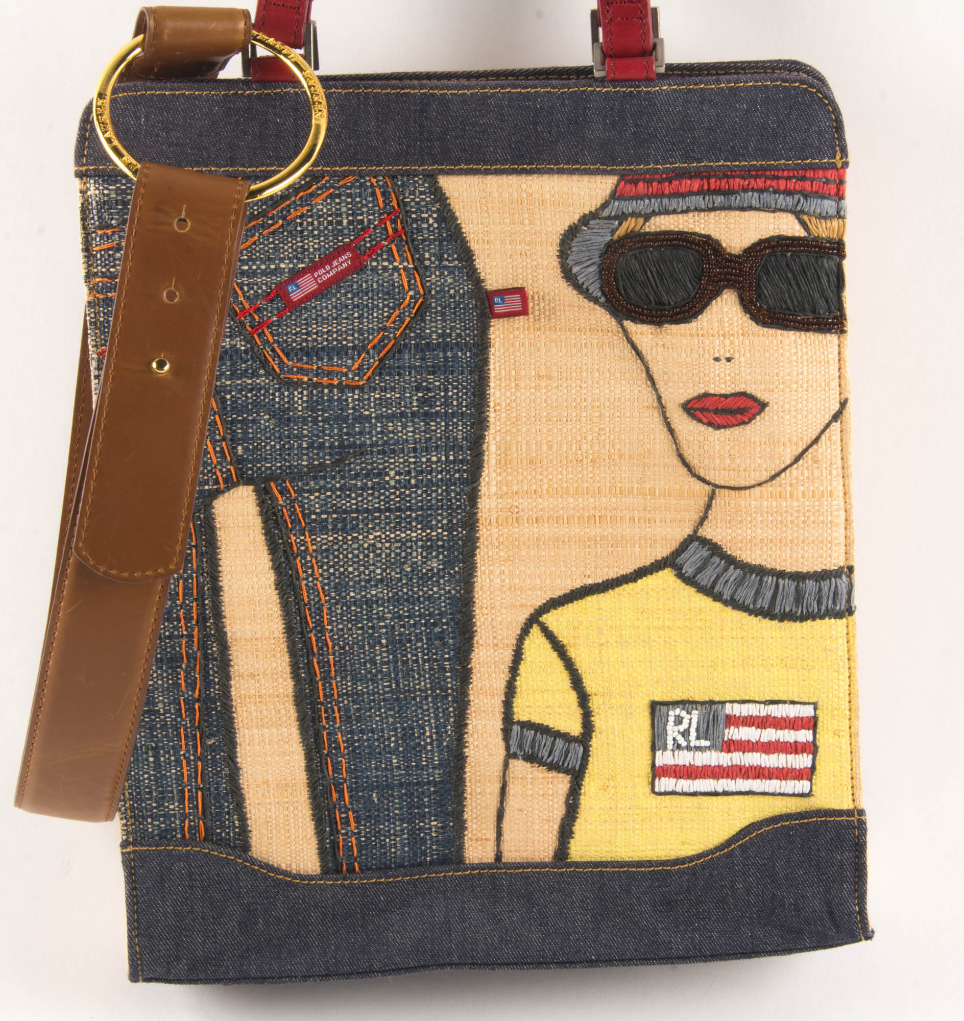 Ralph Lauren Tote and Leather Belt