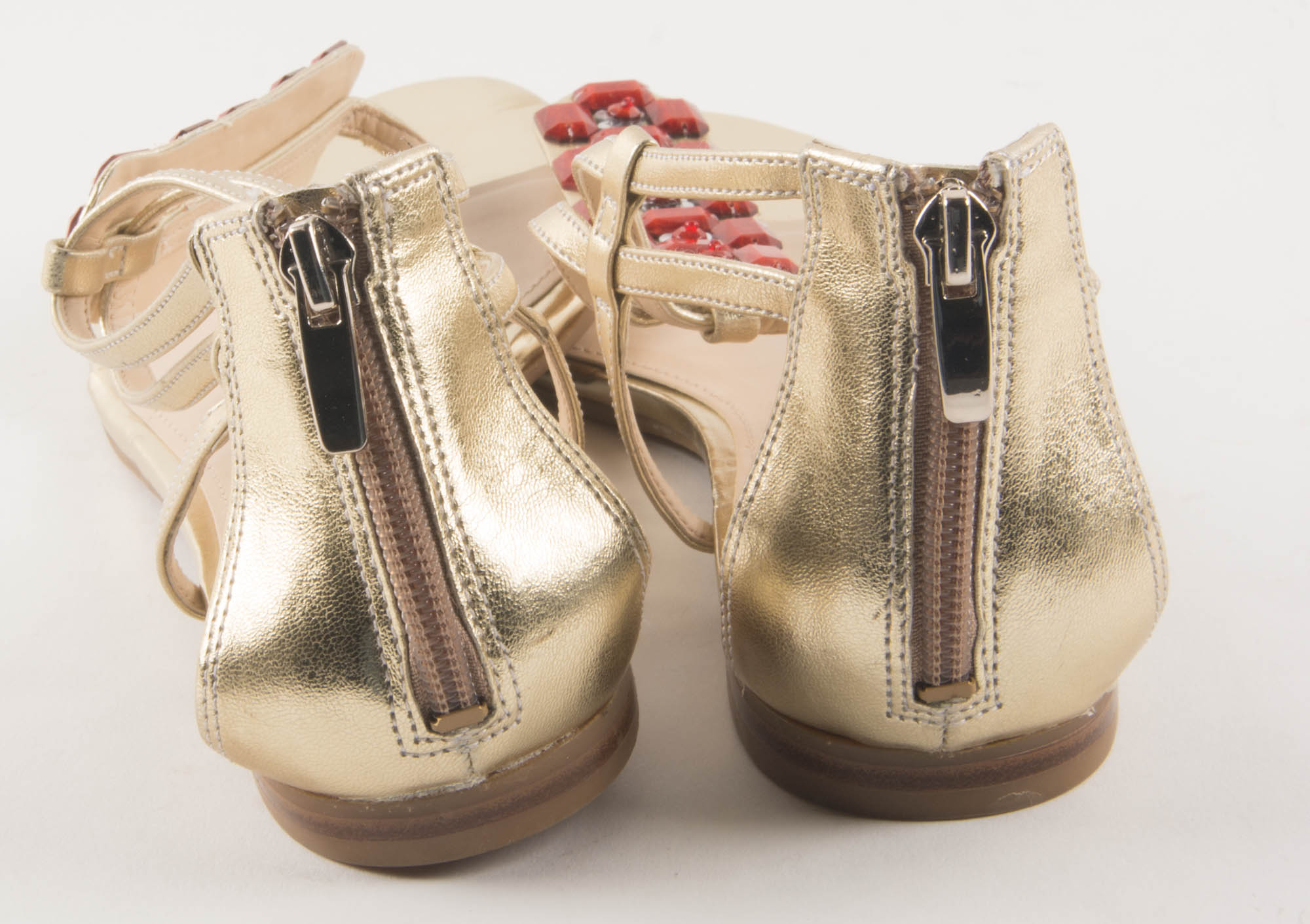 Enzo Angiolini Gold-tone Sandals