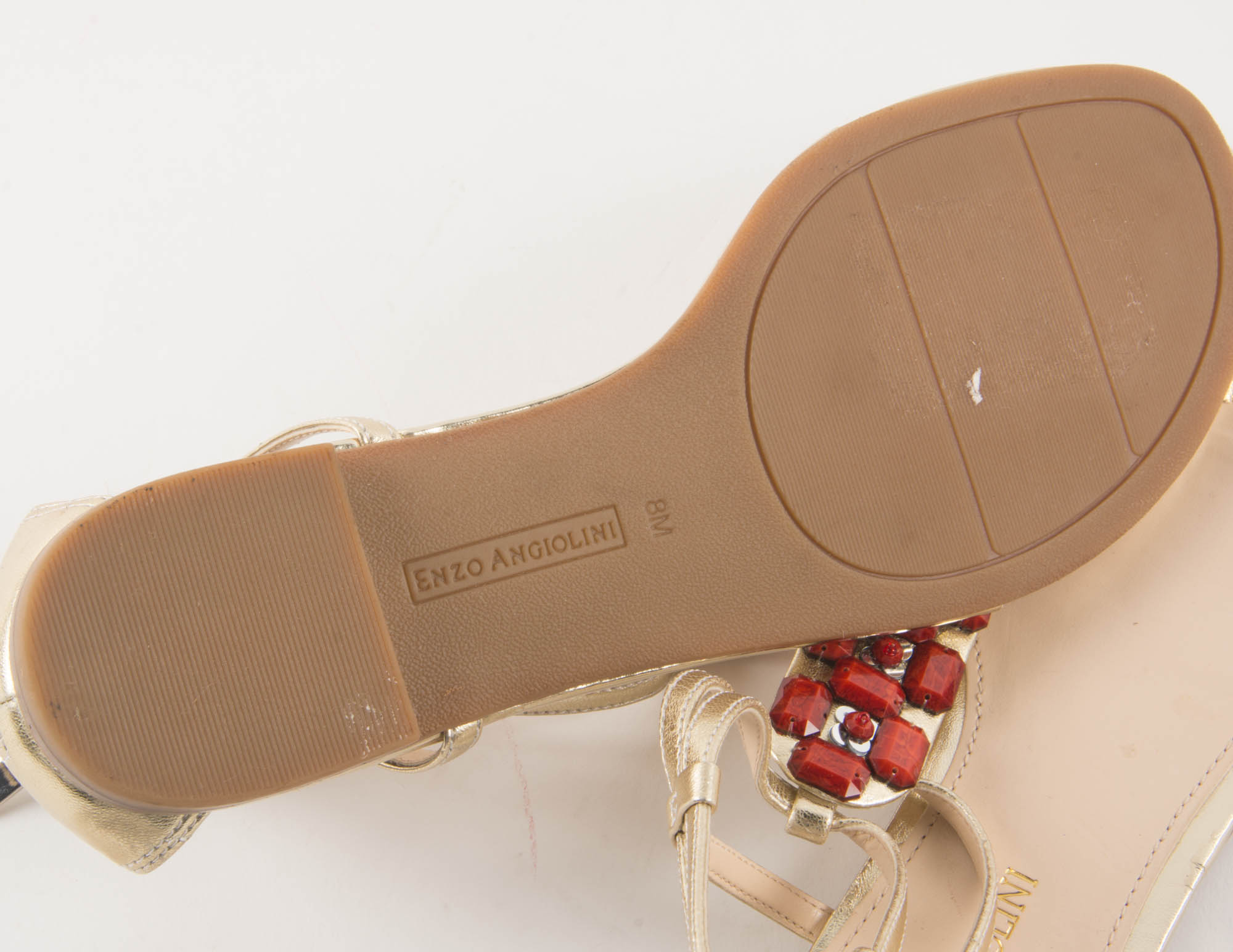 Enzo Angiolini Gold-tone Sandals