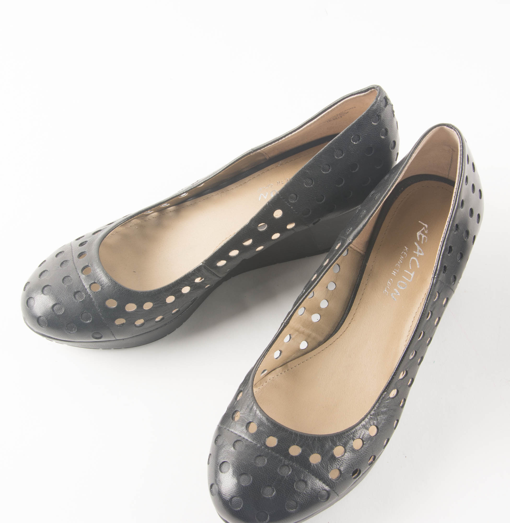 Two Pairs of Black Kenneth Cole Reaction Shoes