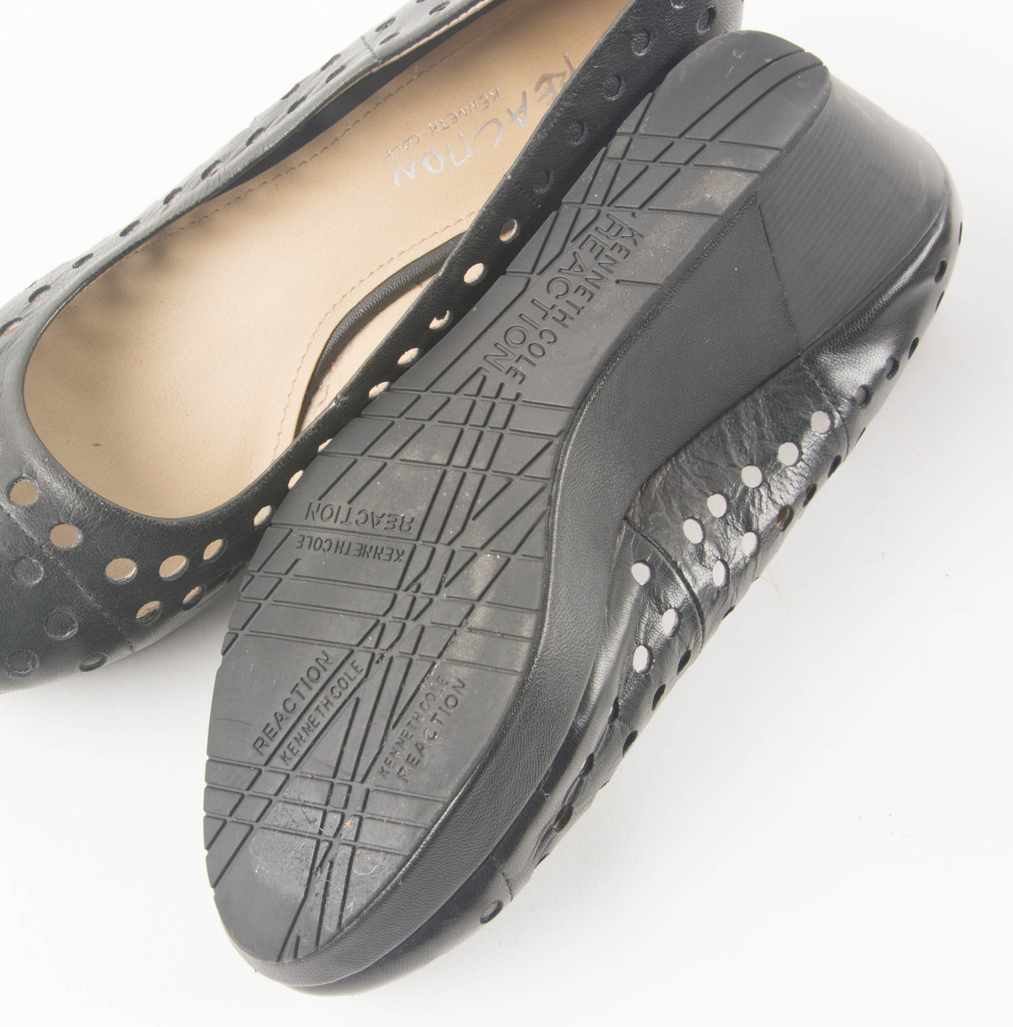 Two Pairs of Black Kenneth Cole Reaction Shoes