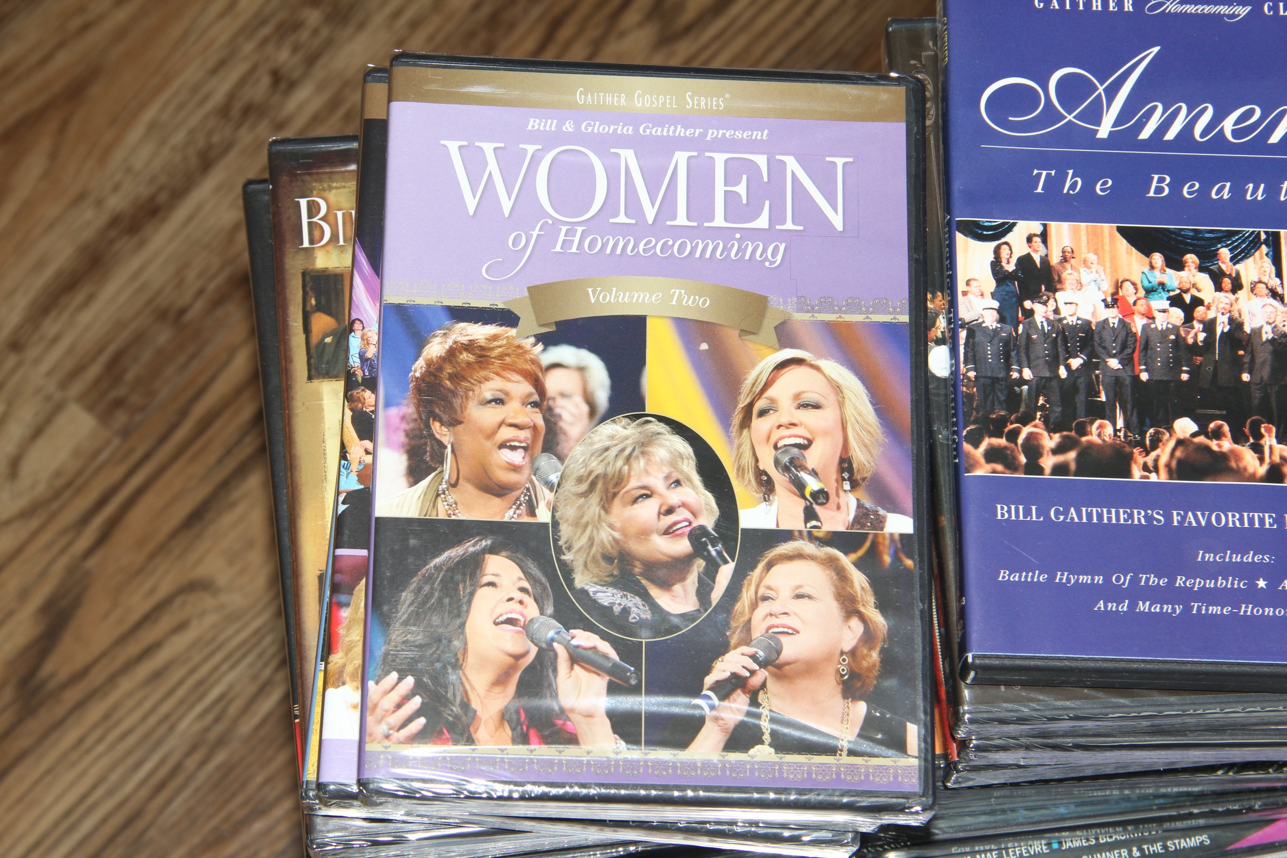Large Collection of Gospel CDs and DVDs