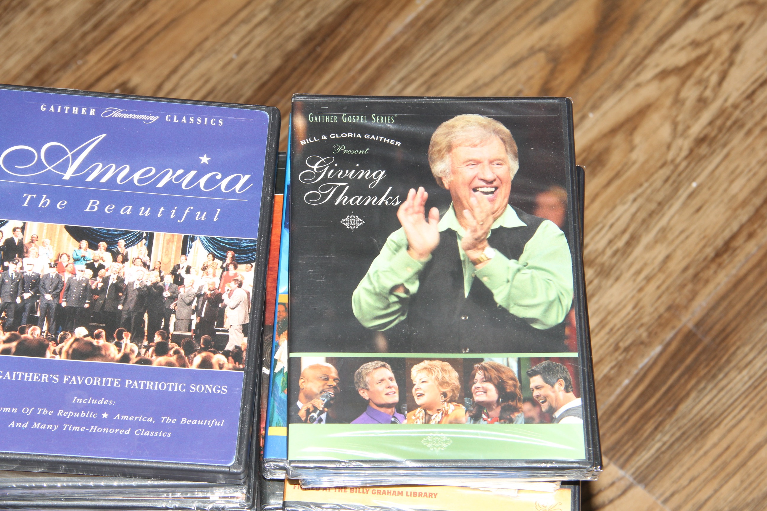 Large Collection of Gospel CDs and DVDs