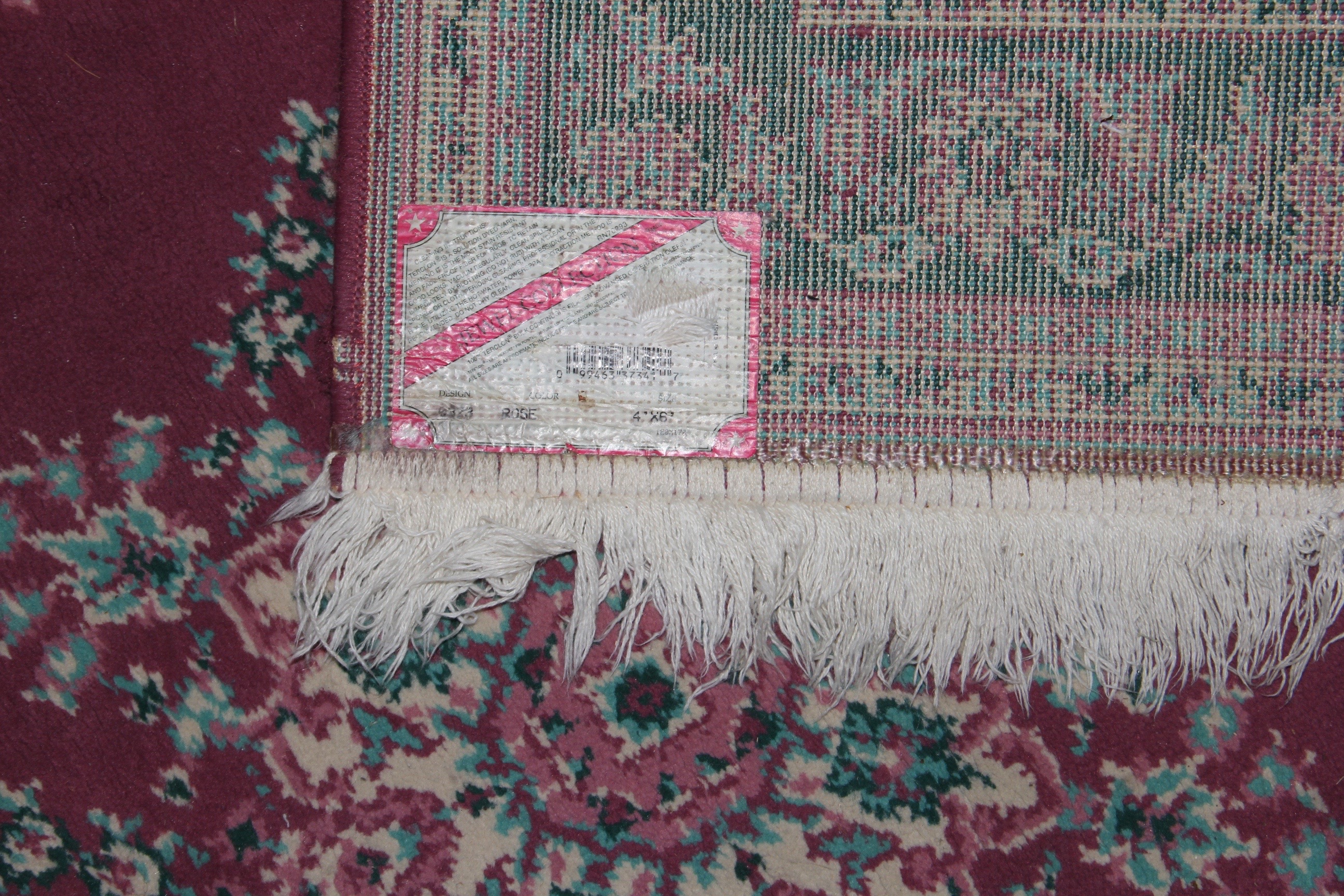 Machine Woven "Jewel Collection" Area Rug