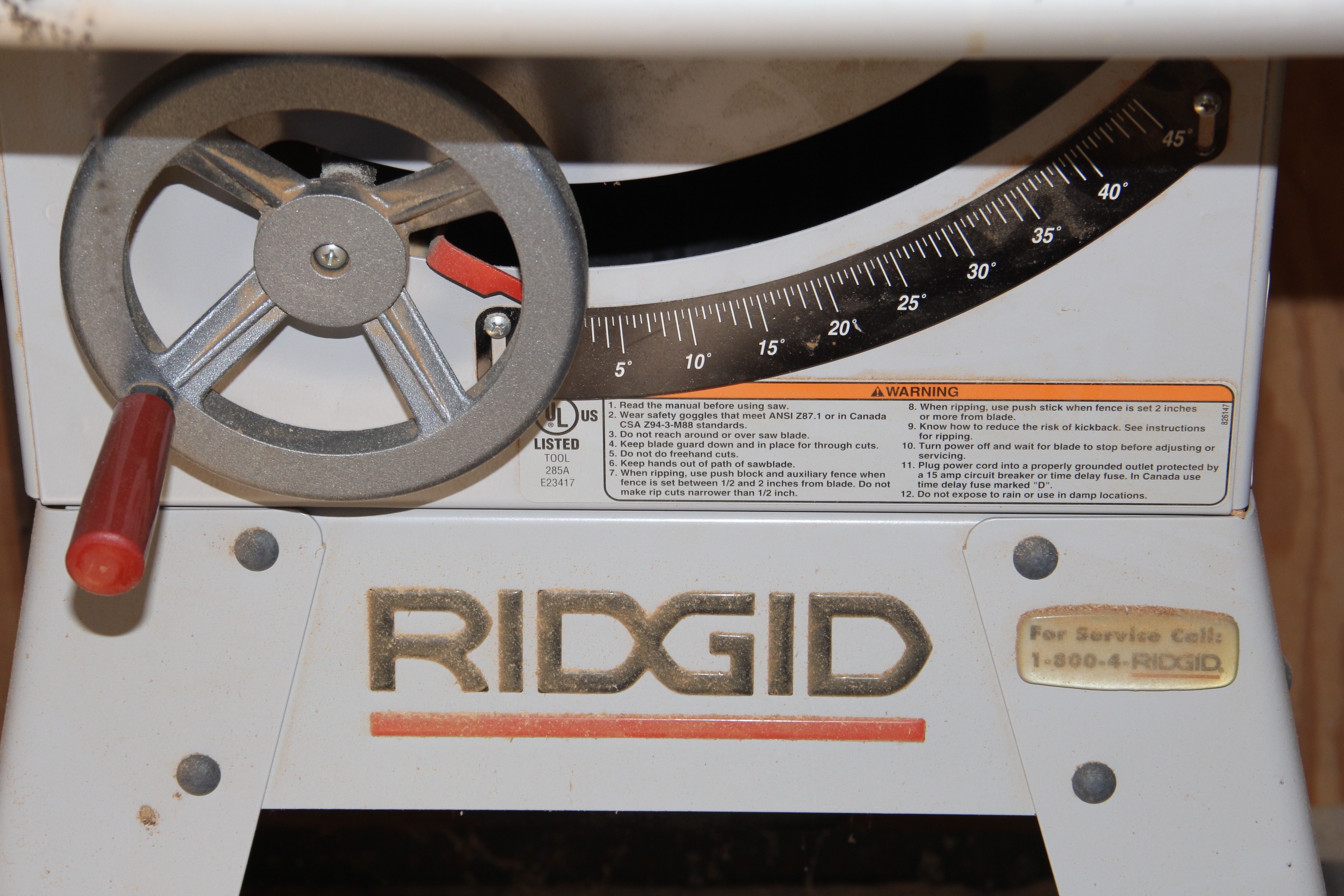 Ridgid Miter Saw