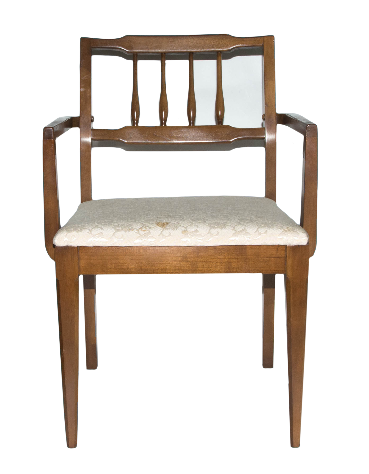 Upholstered Cherry Dining Chairs
