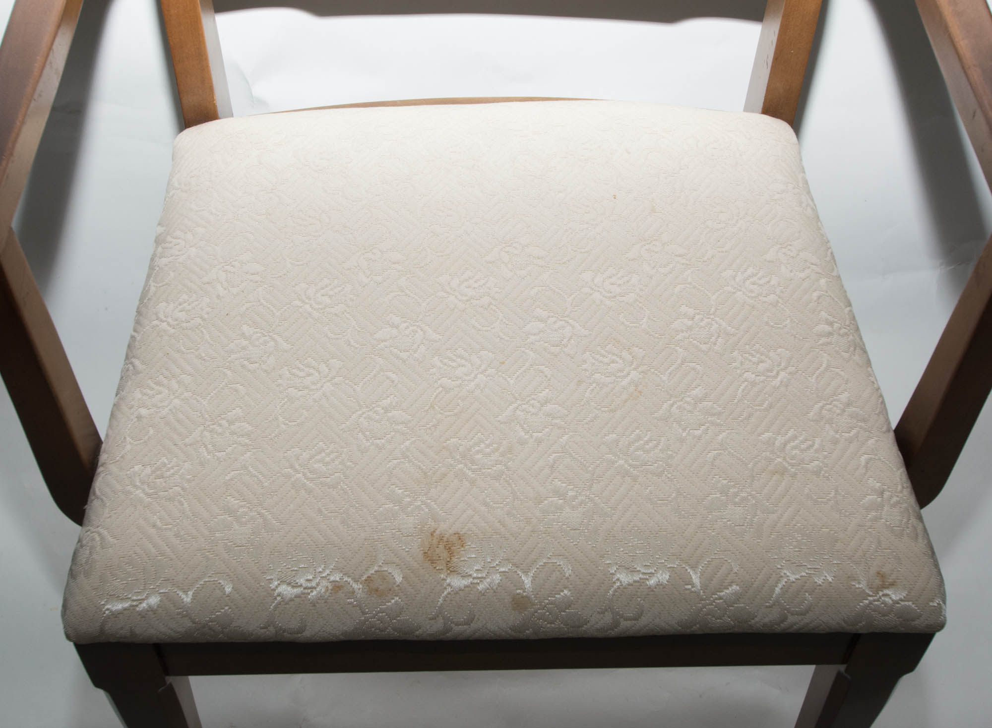 Upholstered Cherry Dining Chairs