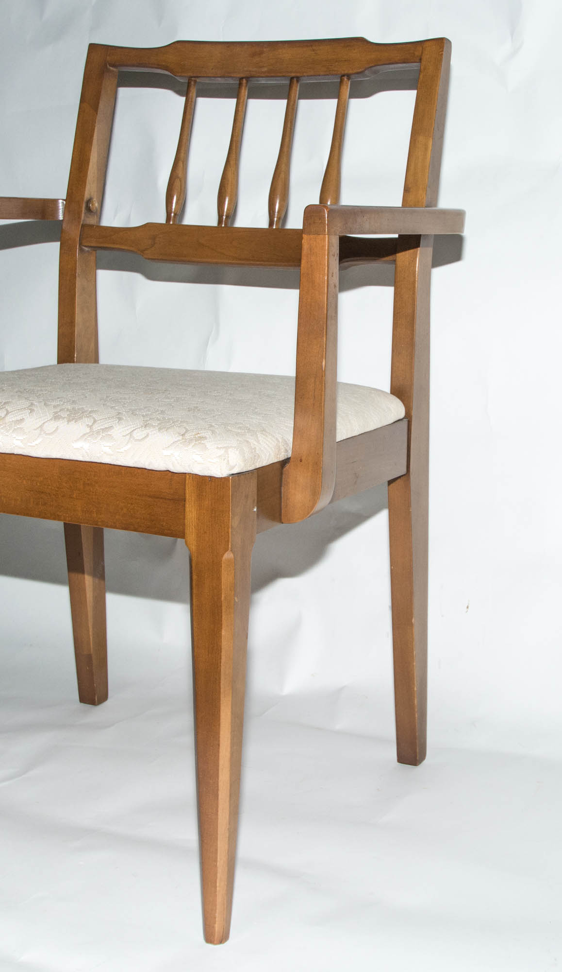 Upholstered Cherry Dining Chairs