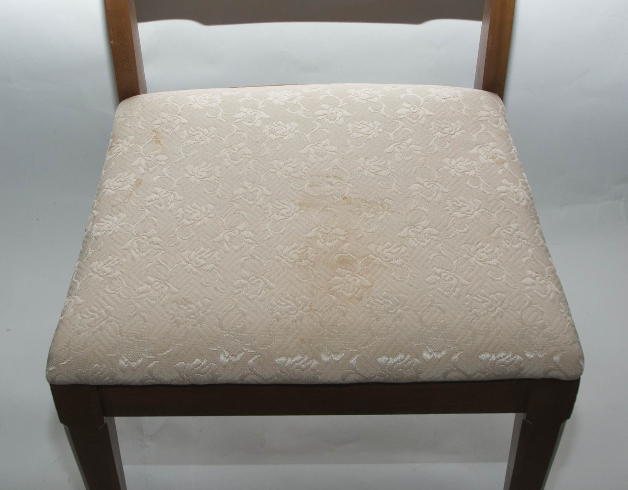 Upholstered Cherry Dining Chairs