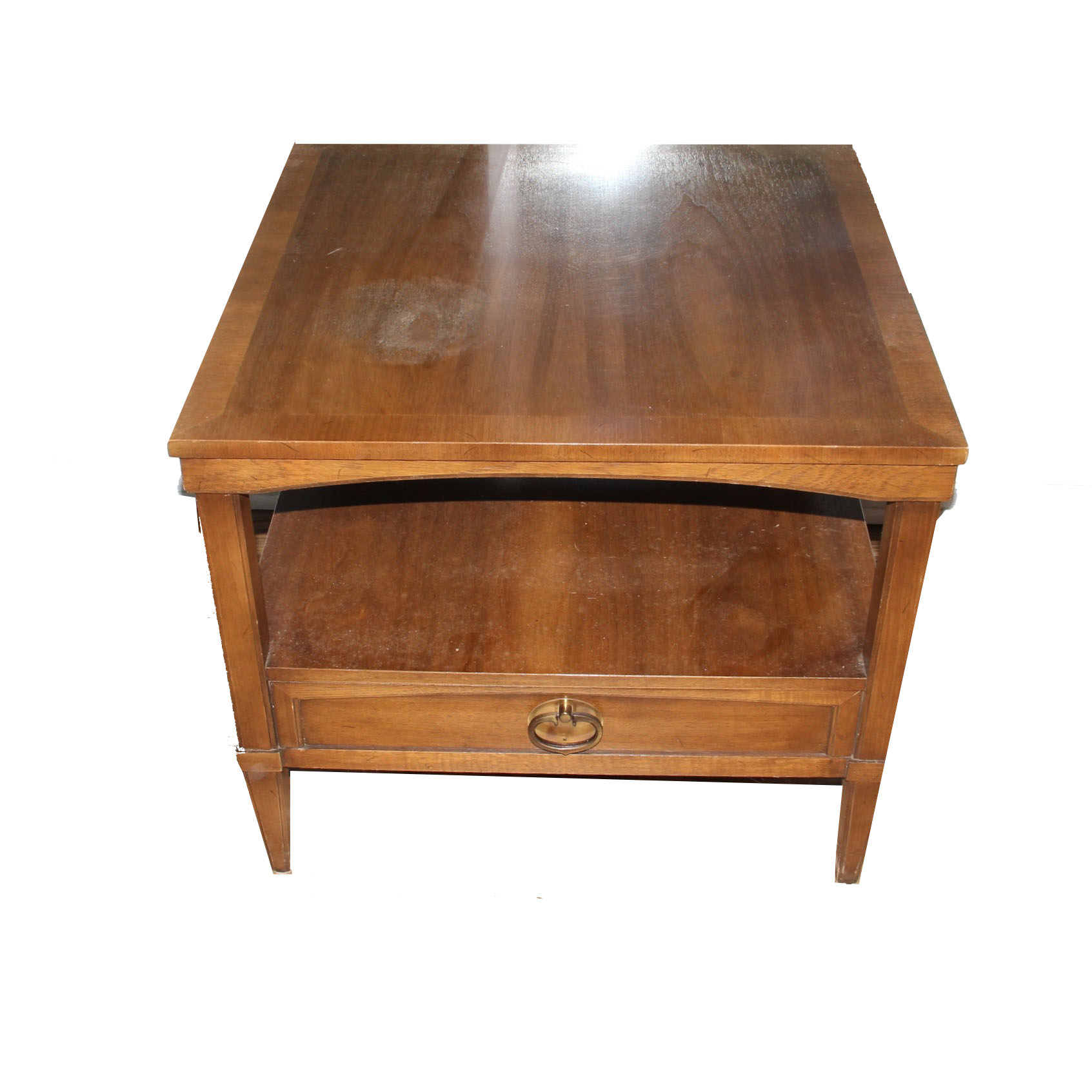 Vintage Walnut Side Table