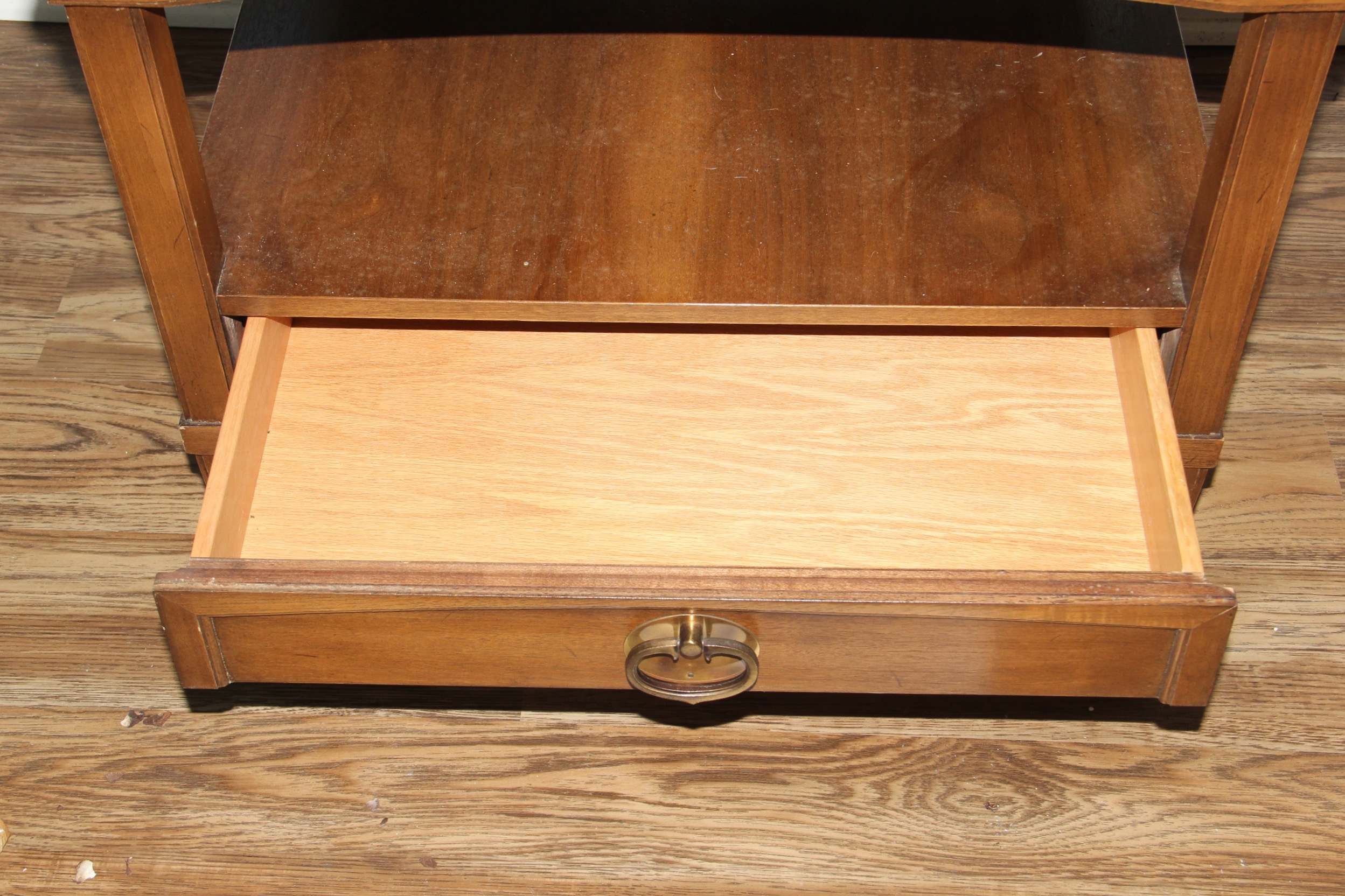 Vintage Walnut Side Table