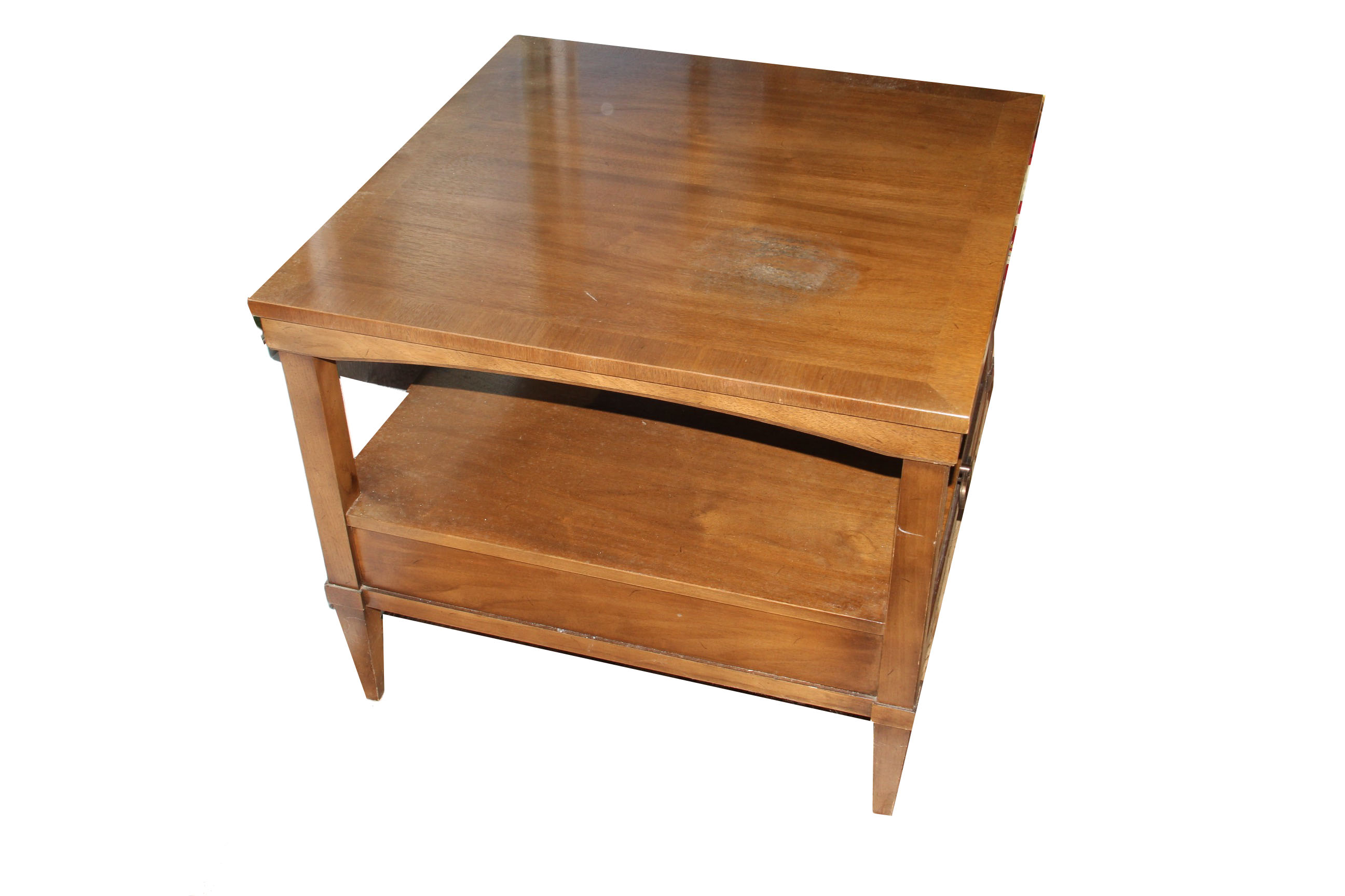 Vintage Walnut Side Table