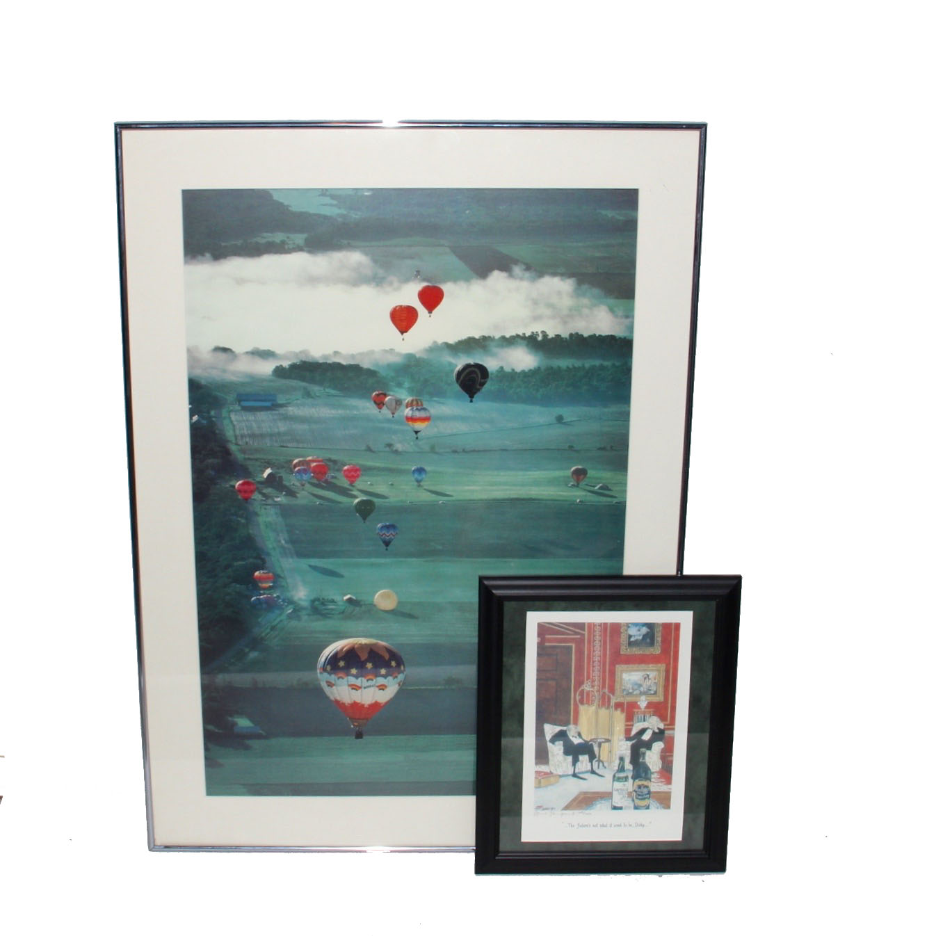 Pair of Framed Artworks